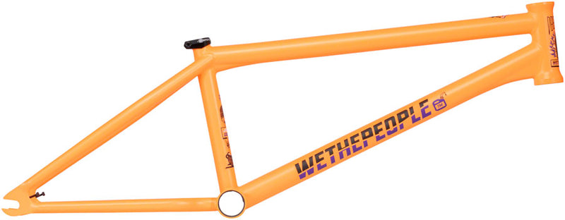 We The People Doomsayer BMX Frame - 20.75" TT, Matt Pastel Orange