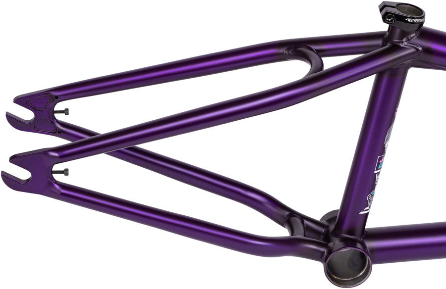 We The People Doomsayer BMX Frame - 20.75" TT, Matt Translucent Purple