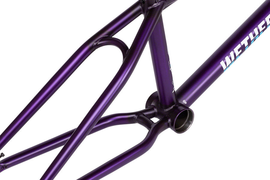 We The People Doomsayer BMX Frame - 20.75" TT, Matt Translucent Purple