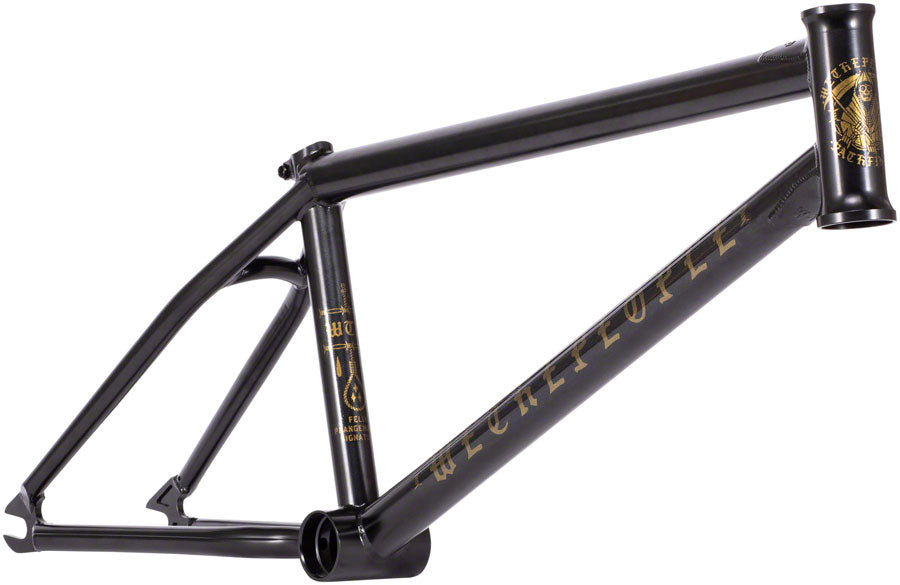 We The People Pathfinder BMX Frame - 20.75" TT, Black