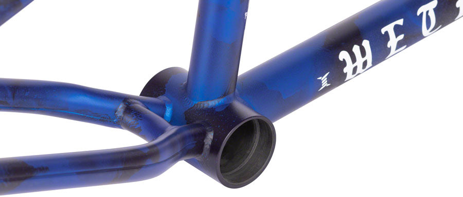 We The People Pathfinder BMX Frame - 21.25" TT, Matt Aqua Blue