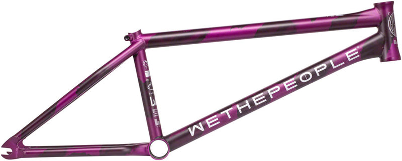 We The People Network BMX Frame - 20.8" TT, Purple Haze