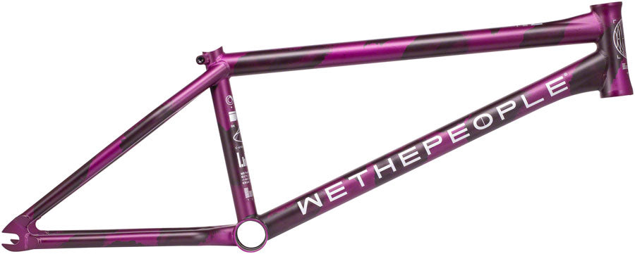 We The People Network BMX Frame - 21.1" TT, Purple Haze