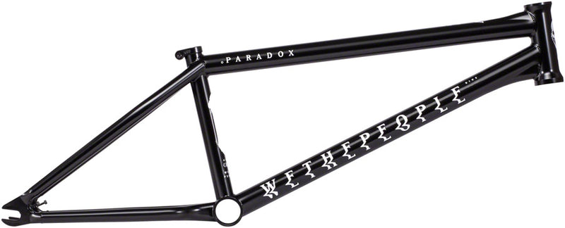 We The People Paradox BMX Frame - 21.25" TT, Black