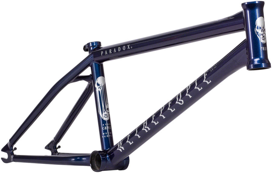 We The People Paradox BMX Frame - 20.75" TT, Abyss Blue