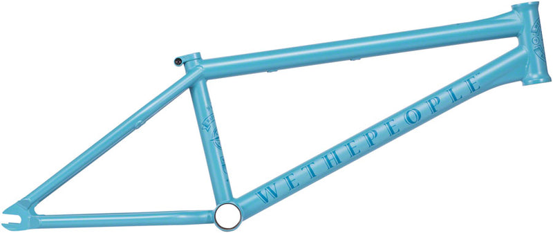 We The People Battleship BMX Frame - 21" TT, Matt Dusk Blue