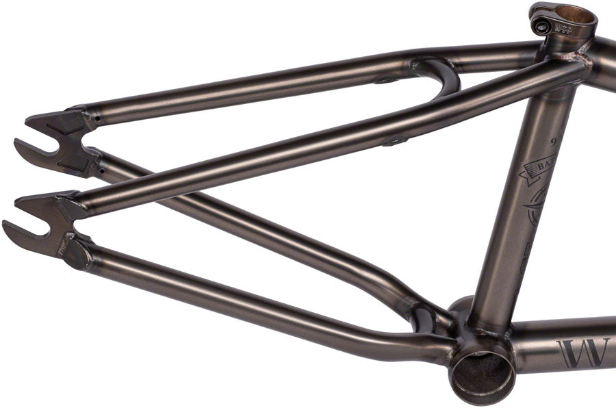 We The People Battleship BMX Frame - 21" TT, Matt Carbon Raw