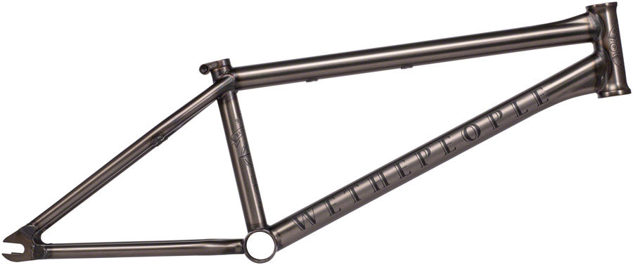 We The People Battleship BMX Frame - 21" TT, Matt Carbon Raw