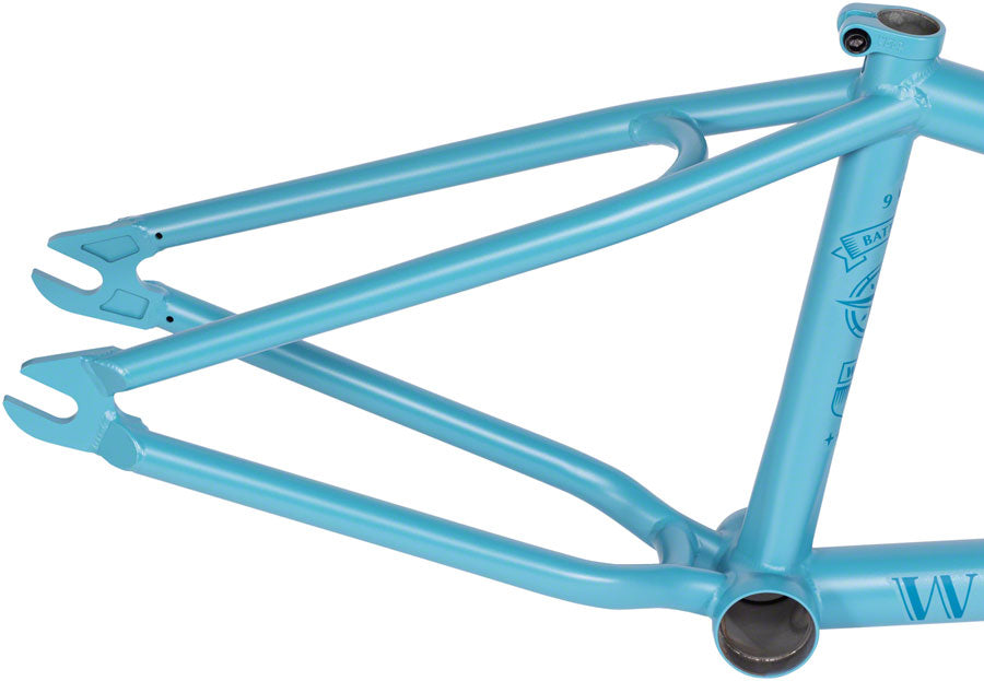 We The People Battleship Magnum BMX Frame - 21" TT, Matt Dusk Blue