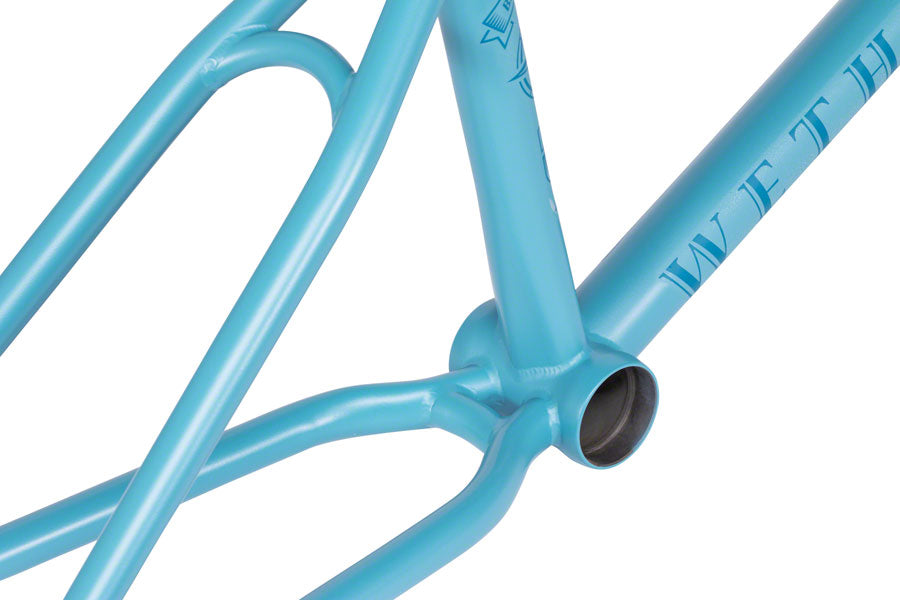 We The People Battleship Magnum BMX Frame - 21" TT, Matt Dusk Blue