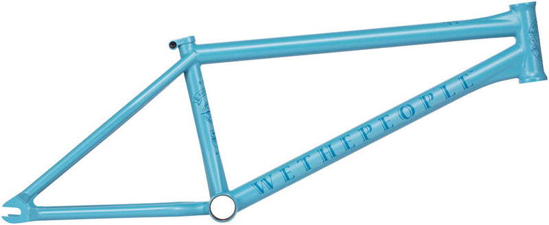 We The People Battleship Magnum BMX Frame - 20.75" TT, Matt Dusk Blue