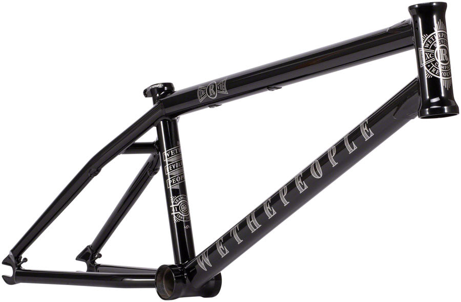 We The People Revolver BMX Frame - 21.25" TT, Black