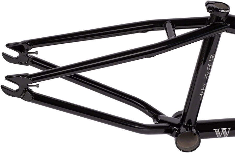 We The People Revolver BMX Frame - 21.25" TT, Black