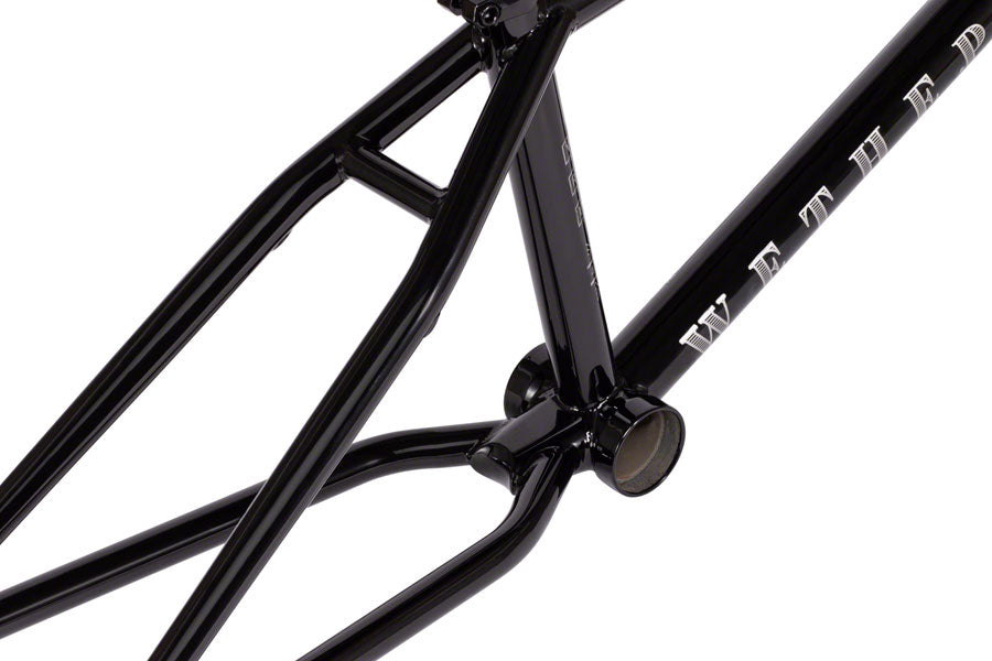 We The People Revolver BMX Frame - 21.25" TT, Black