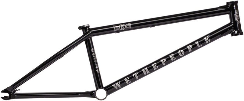 We The People Revolver BMX Frame - 20.75" TT, Black