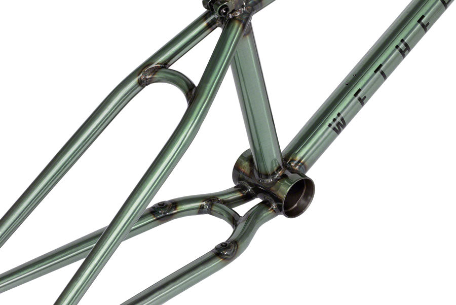 We The People Patrol BMX Frame - 21.5" TT, Translucent Racing Green