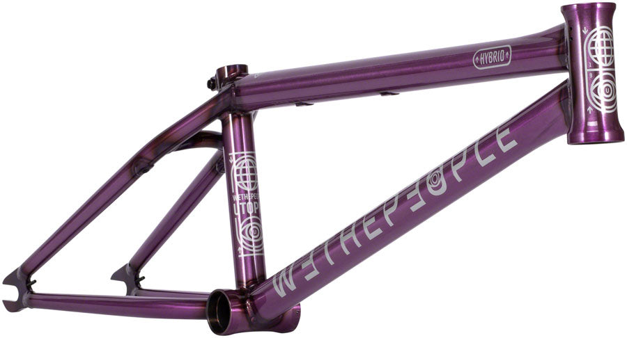 We The People Utopia Hybrid BMX Frame - 20.5" TT, Translucent Lilac