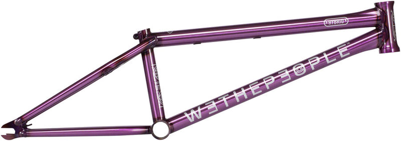 We The People Utopia Hybrid BMX Frame - 20" TT, Translucent Lilac