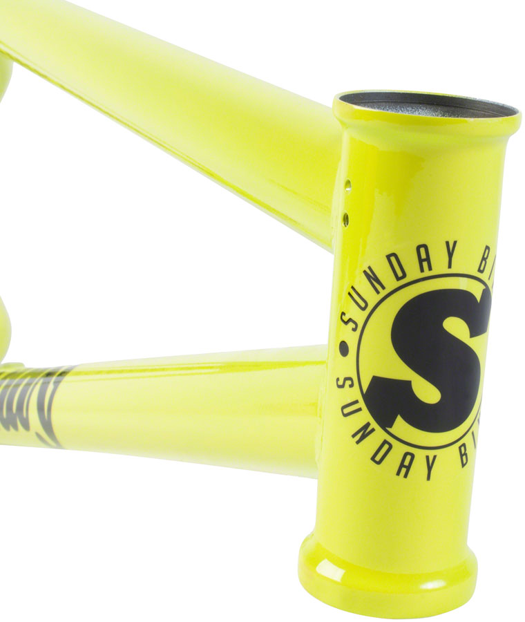 Sunday Park Ranger BMX Frame - 21" TT, Yellow