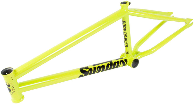 Sunday Park Ranger BMX Frame - 21" TT, Yellow