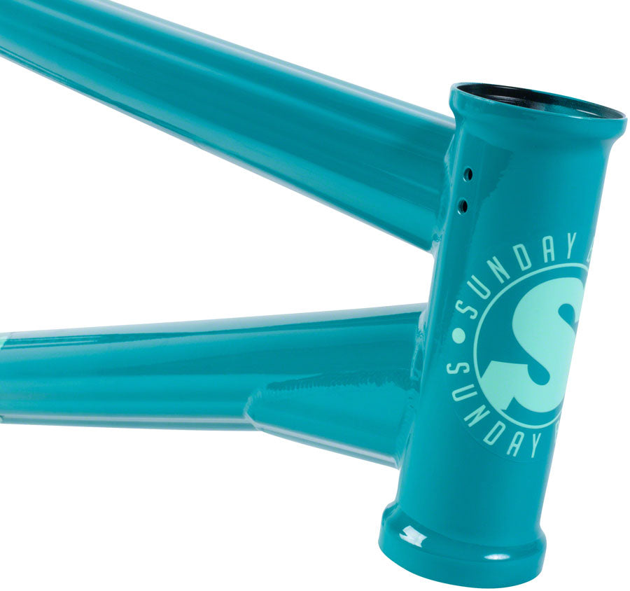 Sunday Soundwave V3 BMX Frame - 20.5" TT, Green