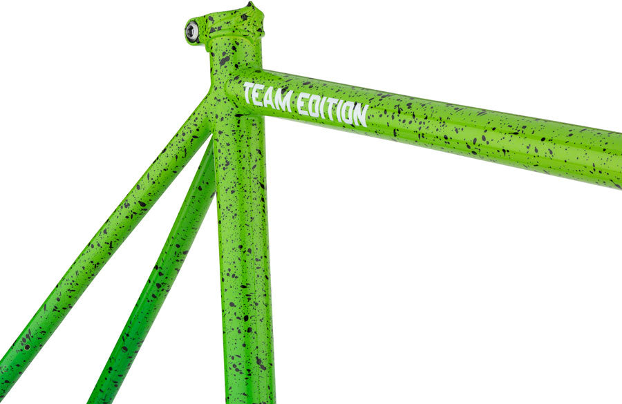 All-City Nature Boy A.C.E. Frameset - 700c, Steel, Green Fade Splatter, 52cm