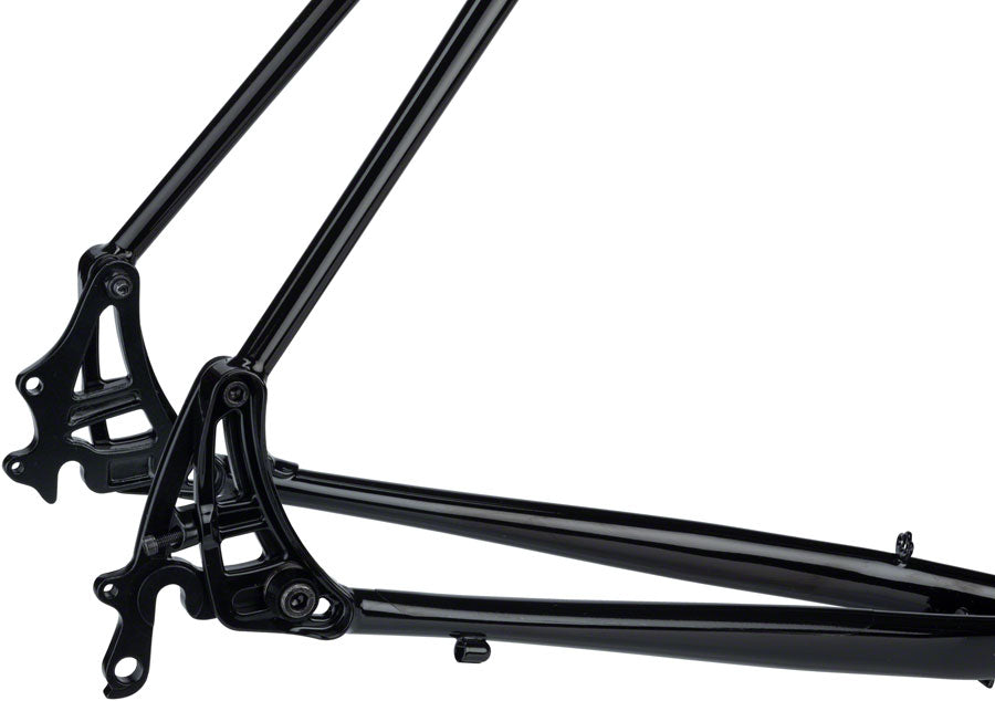 Salsa Marrakesh Frameset - 700c, Steel, Black, 59.5cm