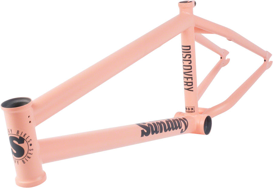 Sunday Discovery BMX Frame - 20.75" TT, Matte Peach