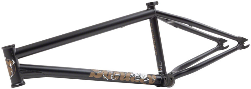 Sunday Darkwave BMX Frame - 20.75" TT, Matte Black