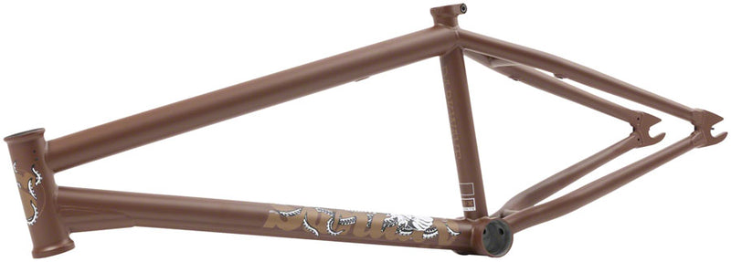 Sunday Darkwave BMX Frame - 21.25" TT, Matte Dark Brown