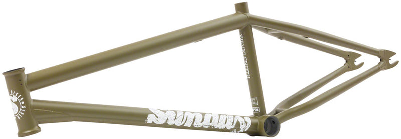 Sunday Wavelength BMX Frame - 21.25" TT, Army Green