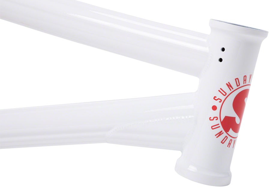 Sunday Soundwave V3 BMX Frame - 20.5" TT, Gloss White