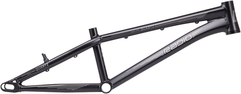 Radio BMX Raceline Quartz BMX Race Frame - Pro, 20.5'' TT, Matte Black