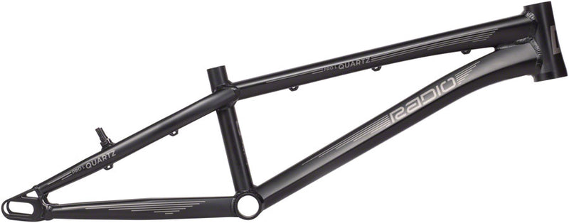 Radio BMX Raceline Quartz BMX Race Frame - Pro L, 20.9'' TT, Matte Black