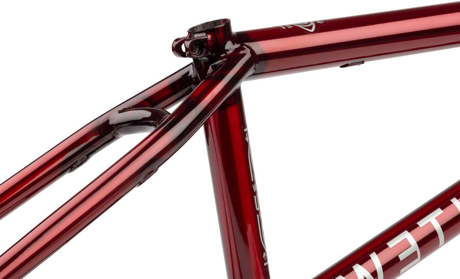 We The People Utopia Hybrid BMX Frame - 20.5" TT, Translucent Red