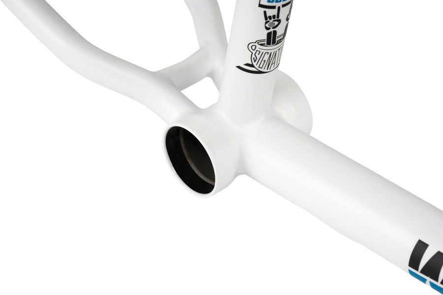 We The People Doomsayer BMX Frame - 21" TT, Matte White