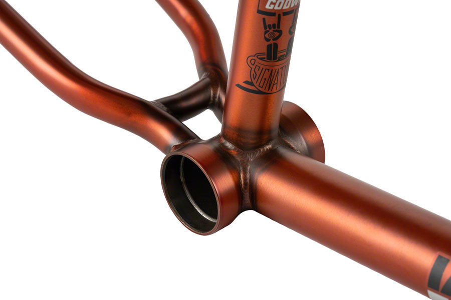 We The People Doomsayer BMX Frame - 21" TT, Matte Brown