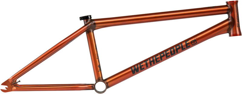 We The People Doomsayer BMX Frame - 20.75" TT, Matte Brown