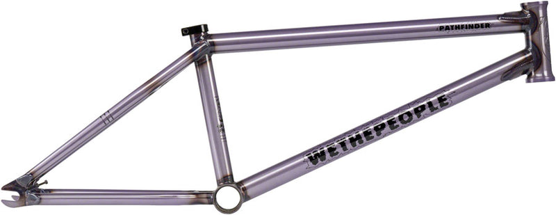 We The People Pathfinder BMX Frame - 21.25" TT, Lilac Gray