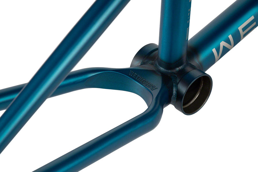 We The People Network BMX Frame - 20.5" TT, Matte Translucent Teal