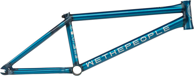 We The People Network BMX Frame - 21.1" TT, Matte Translucent Teal