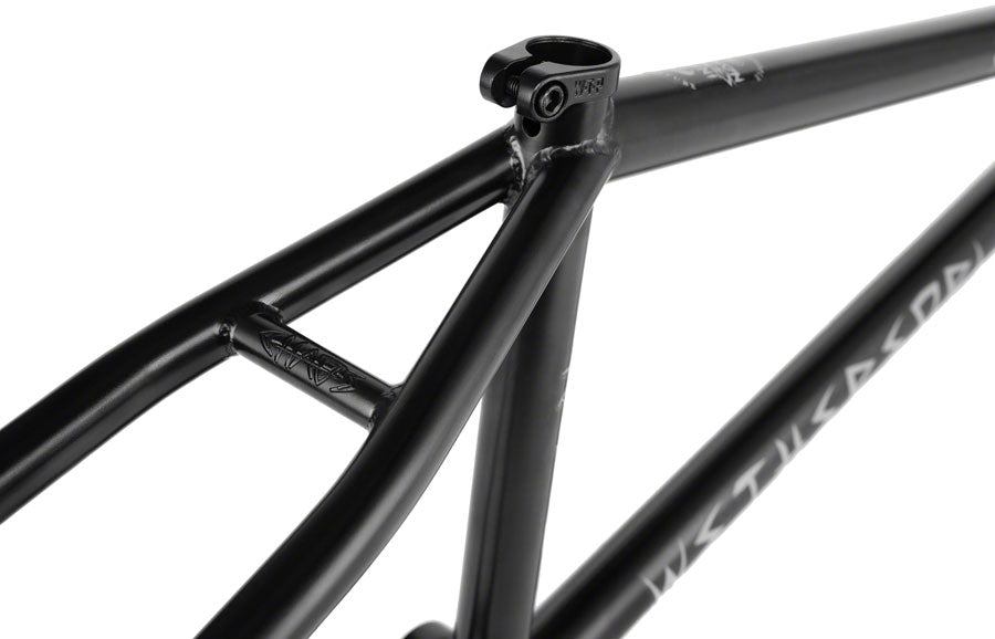 We The People Chaos Machine BMX Frame - 21" TT, Black