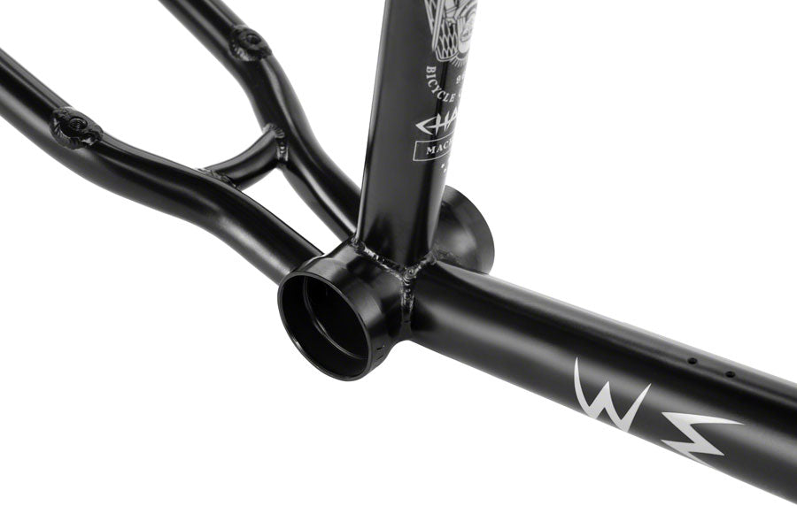 We The People Chaos Machine BMX Frame - 21" TT, Black