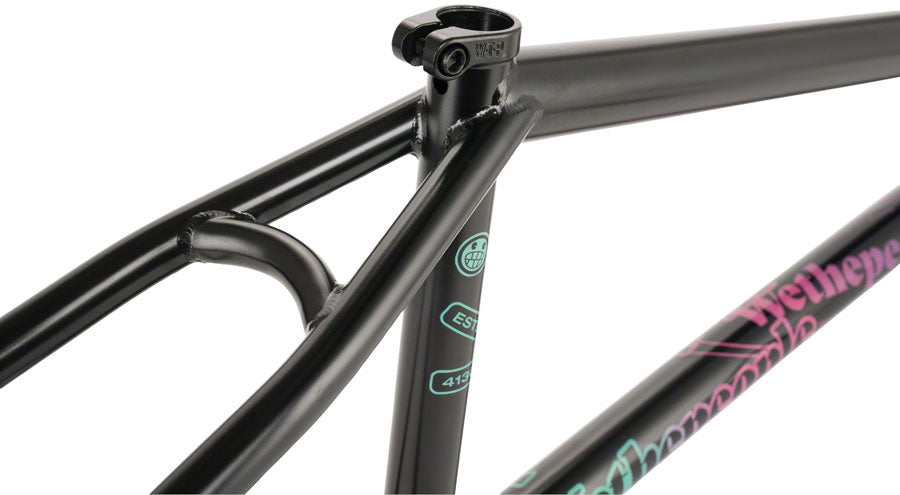 We The People Trigger BMX Frame - 20.5" TT, Black