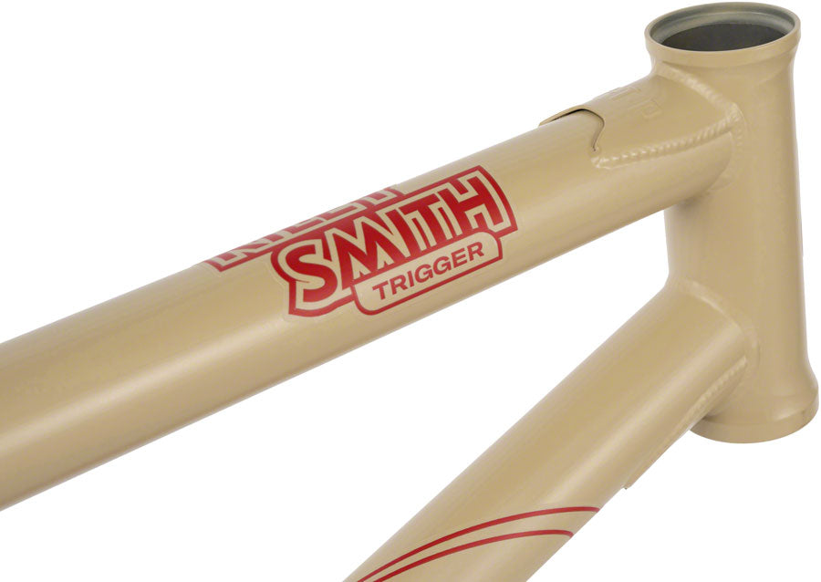 We The People Trigger BMX Frame - 20.75" TT, Matte Tan