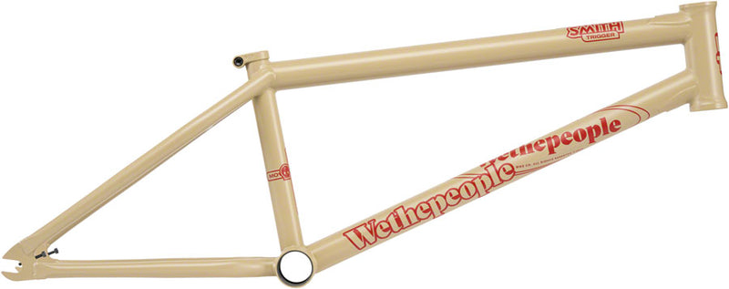 We The People Trigger BMX Frame - 20.75" TT, Matte Tan