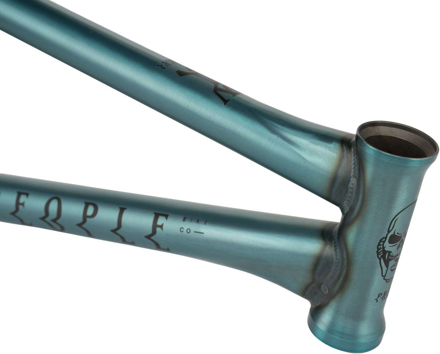 We The People Paradox BMX Frame - 21.25" TT, Matte Translucent Mint