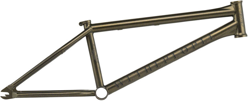 We The People Battleship BMX Frame - 20.5" TT, Matte Bronze