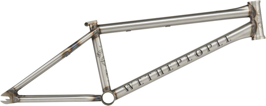 We The People Battleship BMX Frame - 20.5" TT, Matte Raw