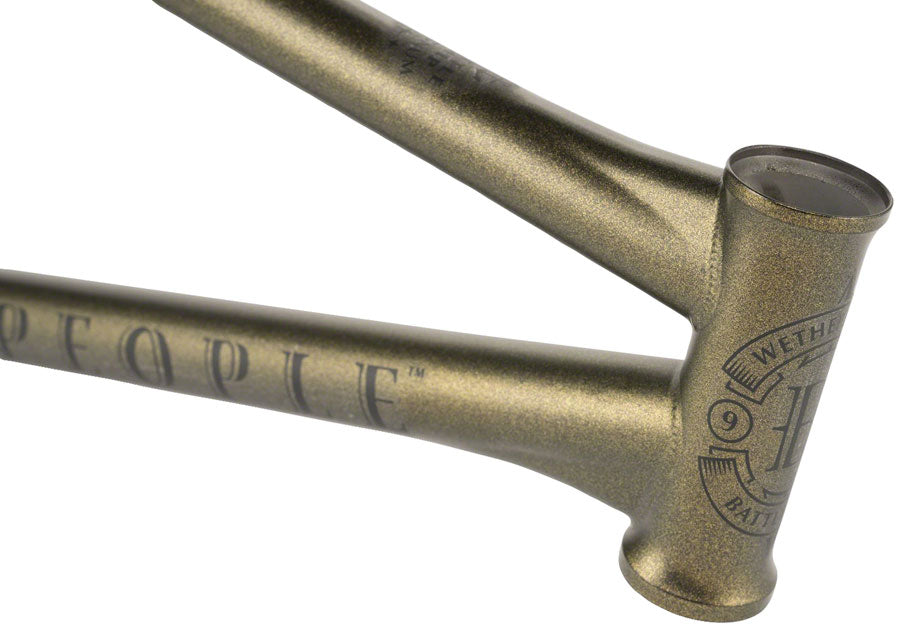 We The People Battleship Magnum BMX Frame - 21" TT, Metallic Bronze